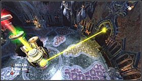 Nie zapomnij zregenerować sił, a następnie wejdź w interakcję z dźwignią - Etap 3 - Chromatic Observatory (1) | Rozdział 7 | Solucja Castlevania - Castlevania: Lords of Shadow - poradnik do gry