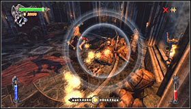 Podbiegnij do podświetlonego potwora i użyj haka - Etap 3 - Chromatic Observatory (3) | Rozdział 7 | Solucja Castlevania - Castlevania: Lords of Shadow - poradnik do gry