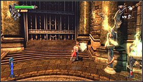 Zbadaj lewą część nowego pomieszczenia, niszcząc dwie skrzynie - Etap 1 - Outer Wall (2) | Rozdział 8 | Solucja Castlevania Lords of Shadow - Castlevania: Lords of Shadow - poradnik do gry