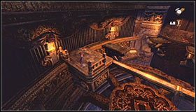 Rozpocznij eksplorację wieży zegarowej poprzez przejście po dwóch metalowych belkach #1 - Etap 2 - The Clockwork Tower (1) | Rozdział 8 | Solucja Castlevania - Castlevania: Lords of Shadow - poradnik do gry