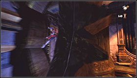 Podciągnij się i przesuń w prawo, tak by znaleźć się tuż obok pracującej maszyny #1 - Etap 2 - The Clockwork Tower (1) | Rozdział 8 | Solucja Castlevania - Castlevania: Lords of Shadow - poradnik do gry