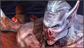 Poziom ten rozpocznie się od krótkiego filmowego wprowadzenia #1, po zakończeniu którego przystąpisz do pojedynku z komandorem Olroxem #2 - Etap 3 - Olrox (1) | Rozdział 8 | Solucja Castlevania Lords of Shadow - Castlevania: Lords of Shadow - poradnik do gry