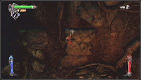 Nowa interaktywna krawędź znajduje się nad Tobą i jak zapewne zauważyłeś nie doskoczysz do niej w standardowy sposób - Etap 1 - Bones Forest (1) | Rozdział 9 | Solucja Castlevania Lords of Shadow - Castlevania: Lords of Shadow - poradnik do gry