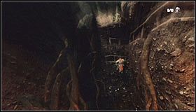 Przesuń się tu w prawo i podciągnij #1 w celu znalezienia się na nowej półce - Etap 1 - Bones Forest (3) | Rozdział 9 | Solucja Castlevania Lords of Shadow - Castlevania: Lords of Shadow - poradnik do gry