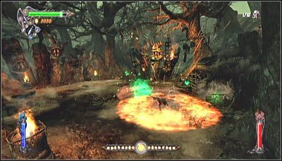 W celu zaliczenia wyzwania musisz zabić 10 nieumarłych stworów (Headless Burrower) pod rząd, nie dając się im złapać - Etap 1 - Bones Forest (3) | Rozdział 9 | Solucja Castlevania Lords of Shadow - Castlevania: Lords of Shadow - poradnik do gry