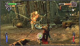 Dość nieprzyjemnym rodzajem ataku jest wysuwanie z ziemi kolców #1 - Etap 2 - Woes Moor (1) | Rozdział 9 | Solucja Castlevania Lords of Shadow - Castlevania: Lords of Shadow - poradnik do gry