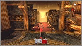 Ustaw cylindry w pokazanej na pierwszym screenie kolejności #1 - czerwony, żółty, zielony, karmazynowy - Etap 3 - The Music Box (2) | Rozdział 9 | Solucja Castlevania Lords of Shadow - Castlevania: Lords of Shadow - poradnik do gry