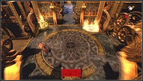 Także i tu będziesz musiał przeskakiwać na kolejne wysuwające się platformy #1 - Etap 3 - The Music Box (2) | Rozdział 9 | Solucja Castlevania Lords of Shadow - Castlevania: Lords of Shadow - poradnik do gry