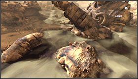 Zauważ, że aby powrócić do poprzedniej lokacji musisz skorzystać z serafinowych ramion w celu wykonania podwójnego skoku #1 - Etap 1 - Titan Graveyard (1) | Rozdział 10 | Solucja Castlevania Lords of Shadow - Castlevania: Lords of Shadow - poradnik do gry