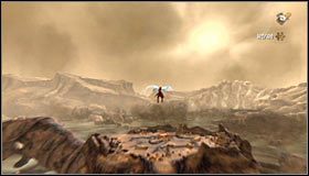 Musisz wykonać podwójny skok, dzięki czemu dolecisz do wielkiej ręki tytana #1 - Etap 1 - Titan Graveyard (2) | Rozdział 10 | Solucja Castlevania Lords of Shadow - Castlevania: Lords of Shadow - poradnik do gry