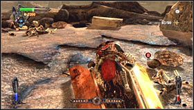 Musisz walczyć tak długo aż potwór schowa się w trumnie, a ona sama zostanie podświetlona #1 - Etap 1 - Titan Graveyard (2) | Rozdział 10 | Solucja Castlevania Lords of Shadow - Castlevania: Lords of Shadow - poradnik do gry