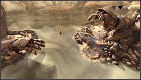 Udaj się w prawo, ponownie przeskakując nad niewielką dziurą - Etap 1 - Titan Graveyard (3) | Rozdział 10 | Solucja Castlevania Lords of Shadow - Castlevania: Lords of Shadow - poradnik do gry