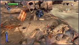 Po wylądowaniu zacznij od zbadania pobliskiego ciała pokonanego rycerza #1, a zdobędziesz Light Magic Gem (Klejnot magii światła) - Etap 1 - Titan Graveyard (3) | Rozdział 10 | Solucja Castlevania Lords of Shadow - Castlevania: Lords of Shadow - poradnik do gry