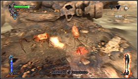 Zauważ, że znajdują się tu aż trzy chodzące trumny - Etap 1 - Titan Graveyard (3) | Rozdział 10 | Solucja Castlevania Lords of Shadow - Castlevania: Lords of Shadow - poradnik do gry