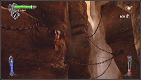 Po pokonaniu narożnika ustaw się w takim miejscu, w którym bohater odchyli się za siebie #1 - Etap 3 - Fire Cemetery (1) | Rozdział 10 | Solucja Castlevania Lords of Shadow - Castlevania: Lords of Shadow - poradnik do gry