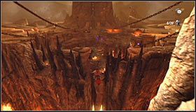 Przed Tobą trudny skok, ale na szczęście gra utworzy w tym miejscu checkpoint - Etap 3 - Fire Cemetery (1) | Rozdział 10 | Solucja Castlevania Lords of Shadow - Castlevania: Lords of Shadow - poradnik do gry