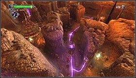 Powróć teraz do pierwszej statuy, którą obracałeś niedługo po włożeniu mrocznego kryształu do slotu #1 - Etap 3 - Fire Cemetery (2) | Rozdział 10 | Solucja Castlevania Lords of Shadow - Castlevania: Lords of Shadow - poradnik do gry