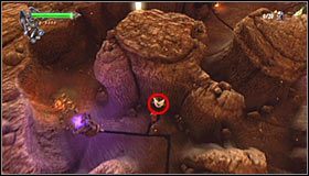 Ruszaj na północ, przemieszczając się najlepiej w pobliżu przepaści #1 - Etap 3 - Fire Cemetery (3) | Rozdział 10 | Solucja Castlevania Lords of Shadow - Castlevania: Lords of Shadow - poradnik do gry