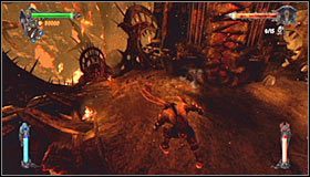 Warto oczywiście poświęcić uwagę na przeanalizowanie ataków bossa - Etap 4 - Crematory Oven (1) | Rozdział 10 | Solucja Castlevania Lords of Shadow - Castlevania: Lords of Shadow - poradnik do gry