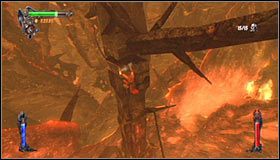 Wskocz na jeszcze wyższą półkę, a gra powinna odblokować nowy interaktywny zaczep #1 - Etap 4 - Crematory Oven (2) | Rozdział 10 | Solucja Castlevania Lords of Shadow - Castlevania: Lords of Shadow - poradnik do gry