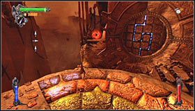 Następne w kolejności są dwie płyty pierwszego rzędu (góra, góra) #1 #2 - Etap 1 - Necromancers Abyss (1) | Rozdział 11 | Solucja Castlevania - Castlevania: Lords of Shadow - poradnik do gry