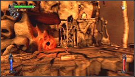 Po wygranej bitwie skieruj się w stronę dolnej części ekranu - Etap 1 - Necromancers Abyss (2) | Rozdział 11 | Solucja Castlevania - Castlevania: Lords of Shadow - poradnik do gry