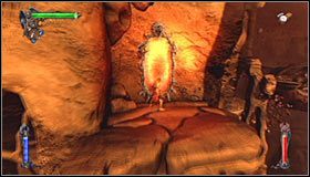 Zauważ, że portal wyrzucił Cię w powietrzu - Etap 1 - Necromancers Abyss (2) | Rozdział 11 | Solucja Castlevania - Castlevania: Lords of Shadow - poradnik do gry