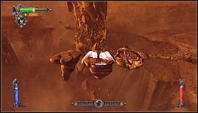 W oddali powinieneś teraz zauważyć platformę z interaktywną krawędzią - Etap 1 - Necromancers Abyss (2) | Rozdział 11 | Solucja Castlevania - Castlevania: Lords of Shadow - poradnik do gry