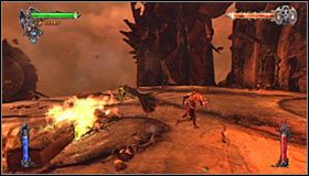 Już wkrótce na arenie pojawi się nekromanta (Necromancer) #1, z którym przystąpisz do bezpośredniej walki - Etap 1 - Necromancers Abyss (2) | Rozdział 11 | Solucja Castlevania - Castlevania: Lords of Shadow - poradnik do gry