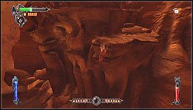 Po zakończonych walkach zeskocz na niższą część tej platformy #1 - Etap 1 - Necromancers Abyss (4) | Rozdział 11 | Solucja Castlevania - Castlevania: Lords of Shadow - poradnik do gry