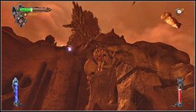 Po udanym skoku przemieszczaj się w lewo, a następnie w górę #1 - Etap 1 - Necromancers Abyss (4) | Rozdział 11 | Solucja Castlevania - Castlevania: Lords of Shadow - poradnik do gry