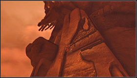 Wykonaj tu nowy podwójny skok i po złapaniu się krawędzi #1 przesuwaj w lewo - Etap 1 - Necromancers Abyss (5) | Rozdział 11 | Solucja Castlevania - Castlevania: Lords of Shadow - poradnik do gry