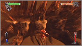 Po przejściu przez mostek ponownie opuść się #1 - Etap 2 - The Dracolich (1) | Rozdział 11 | Solucja Castlevania Lords of Shadow - Castlevania: Lords of Shadow - poradnik do gry