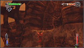 Po dotarciu do końcowej części tej krawędzi skieruj się ku górze i następnie w lewo #1 - Etap 2 - The Dracolich (2) | Rozdział 11 | Solucja Castlevania Lords of Shadow - Castlevania: Lords of Shadow - poradnik do gry