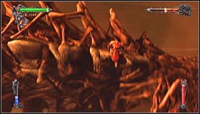 Po kilku chwilach ponownie znajdziesz się przy kręgosłupie tytana, przy czym będziesz się oczywiście znajdował po drugiej stronie jego ciała - Etap 2 - The Dracolich (2) | Rozdział 11 | Solucja Castlevania Lords of Shadow - Castlevania: Lords of Shadow - poradnik do gry