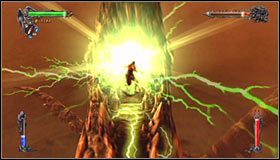 Powinieneś wylądować w pokazanym na pierwszym screenie miejscu #1 - Etap 2 - The Dracolich (2) | Rozdział 11 | Solucja Castlevania Lords of Shadow - Castlevania: Lords of Shadow - poradnik do gry