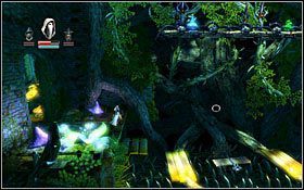 Kolejne pomieszczenie to konieczność pokonania dołu bez kolców - Etap 2- Astral Hallways (1) | Opis przejścia Trine - Trine - poradnik do gry