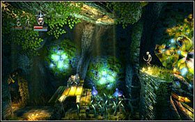 Pomieszczenie dalej to kolejny punkt kontrolny #2 i pułapka - Etap 2- Astral Hallways (1) | Opis przejścia Trine - Trine - poradnik do gry