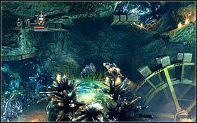 Ostatni fragment tunelu, zaraz za punktem kontrolnym #4, doprowadzi nas na niebezpieczne, kolczaste kryształy - Etap 2- Astral Hallways (2) | Opis przejścia Trine - Trine - poradnik do gry