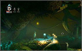 Kolejny korytarz naszpikowany będzie kolczastymi kulami, oraz zapadniami, które po wciśnięciu spowodują upadek kolejnej, raniąc bohatera - Etap 3- Wolvercote Catacombs (2) | Opis przejścia Trine - Trine - poradnik do gry