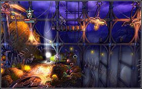 Na górze znajdować się będzie ruchoma platforma, która musisz pchnąć telekinezą czarodzieja - Etap 4- Dragon Graveyard | Opis przejścia Trine - Trine - poradnik do gry