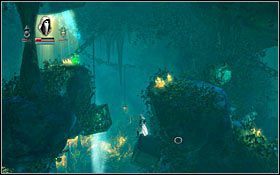 Jak tylko wydostaniesz się z wody, natkniesz się na punkt kontrolny #3 - Etap 5- Crystal Caverns (2) | Opis przejścia Trine - Trine - poradnik do gry