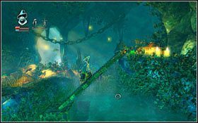 Nieopodal znajduje się kolejny, zalany tunel - Etap 5- Crystal Caverns (2) | Opis przejścia Trine - Trine - poradnik do gry