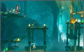 Po wydostaniu się na powierzchnię, tradycyjnie natkniesz się na punkt kontrolny #4 - Etap 5- Crystal Caverns (2) | Opis przejścia Trine - Trine - poradnik do gry