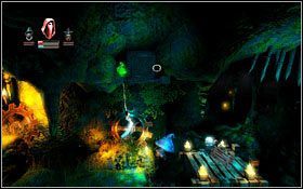 W ten sposób dotrzesz do oświetlonego tunelu - Etap 6- Crypt of the Damned (2) | Opis przejścia Trine - Trine - poradnik do gry