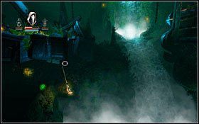 Po drugiej stronie znajdziesz lewarek opuszczający most zwodzony - Etap 6- Crypt of the Damned (2) | Opis przejścia Trine - Trine - poradnik do gry