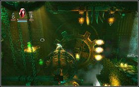 Znajdziesz tam obrotowe koło i miotacze ognia - Etap 7- Forsaken Dungeons (1) | Opis przejścia Trine - Trine - poradnik do gry