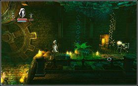 Na szczycie znajdziesz punkt kontrolny #2 oraz armię szkieletów do zwalczenia - Etap 7- Forsaken Dungeons (1) | Opis przejścia Trine - Trine - poradnik do gry