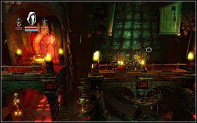 Po przeskoczeniu po nich na drugą stronę, znajdziesz się w miejscu, gdzie ulokowane skrzynię z nową zdolnością dla złodziejki (zwiększającej szybkość ładowania strzał) - Etap 8- Throne of the Lost King | Opis przejścia Trine - Trine - poradnik do gry