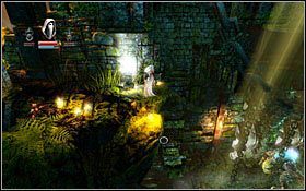 Aby móc wydostać się z tej lokacji, musisz przetransportować dwie beczki z lewej strony sadzawki, na prawą (oczywiście przy pomocy telekinezy czarodzieja) - Etap 11- Ruins of the Perished (2) | Opis przejścia Trine - Trine - poradnik do gry